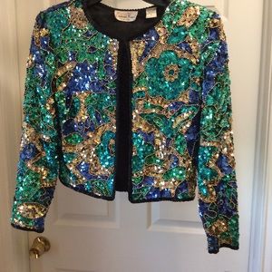 Vintage Sequined Jacket